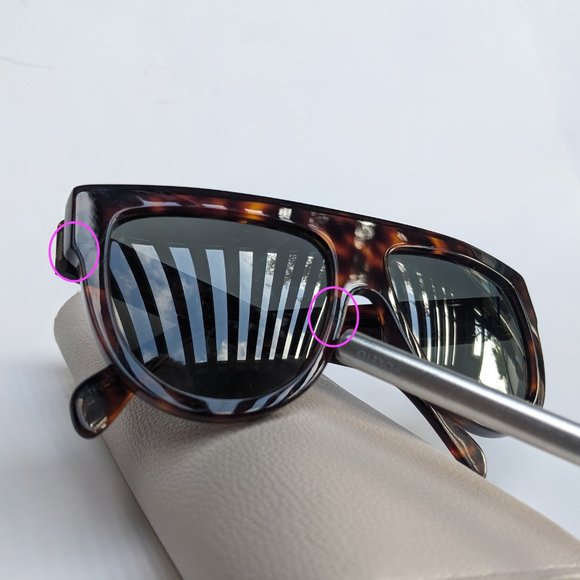 CÉLINE Shield Tortoiseshell Sunglasses main image 4